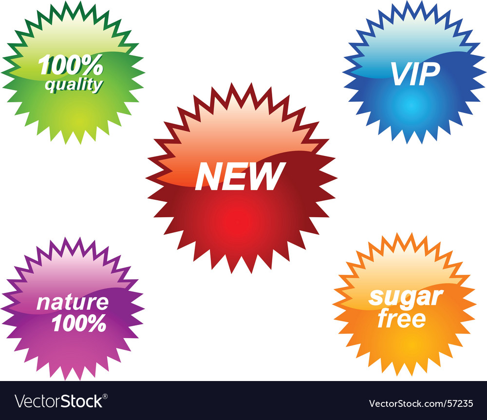 Colorful Sticker Set