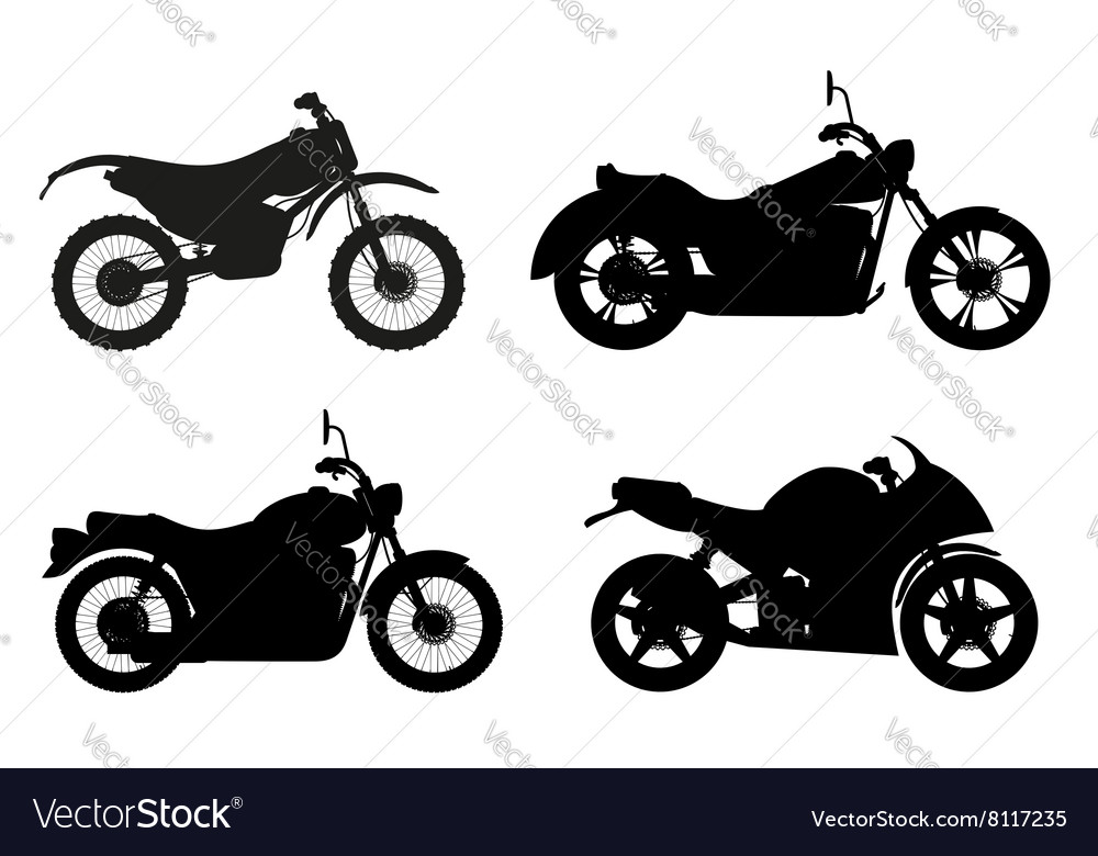 Motorcycle 06 Royalty Free Vector Image - VectorStock