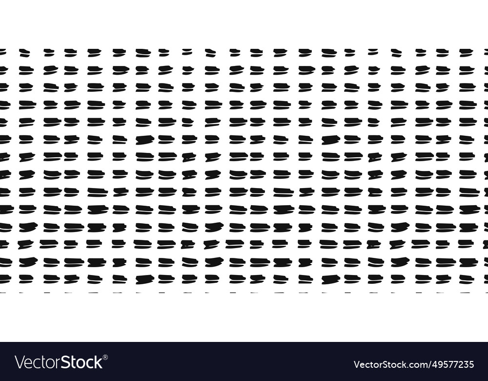 Small dash seamless pattern dotted lines texture vector image Small dash seamless pattern dotted lines texture