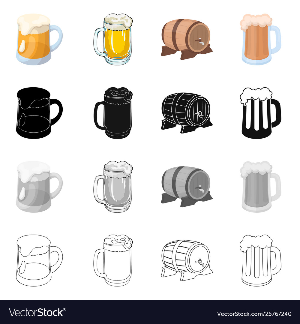 Design minimal and pint icon collection