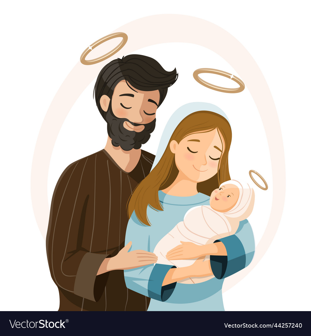 Heilige Familie Krippe Geburt Christi