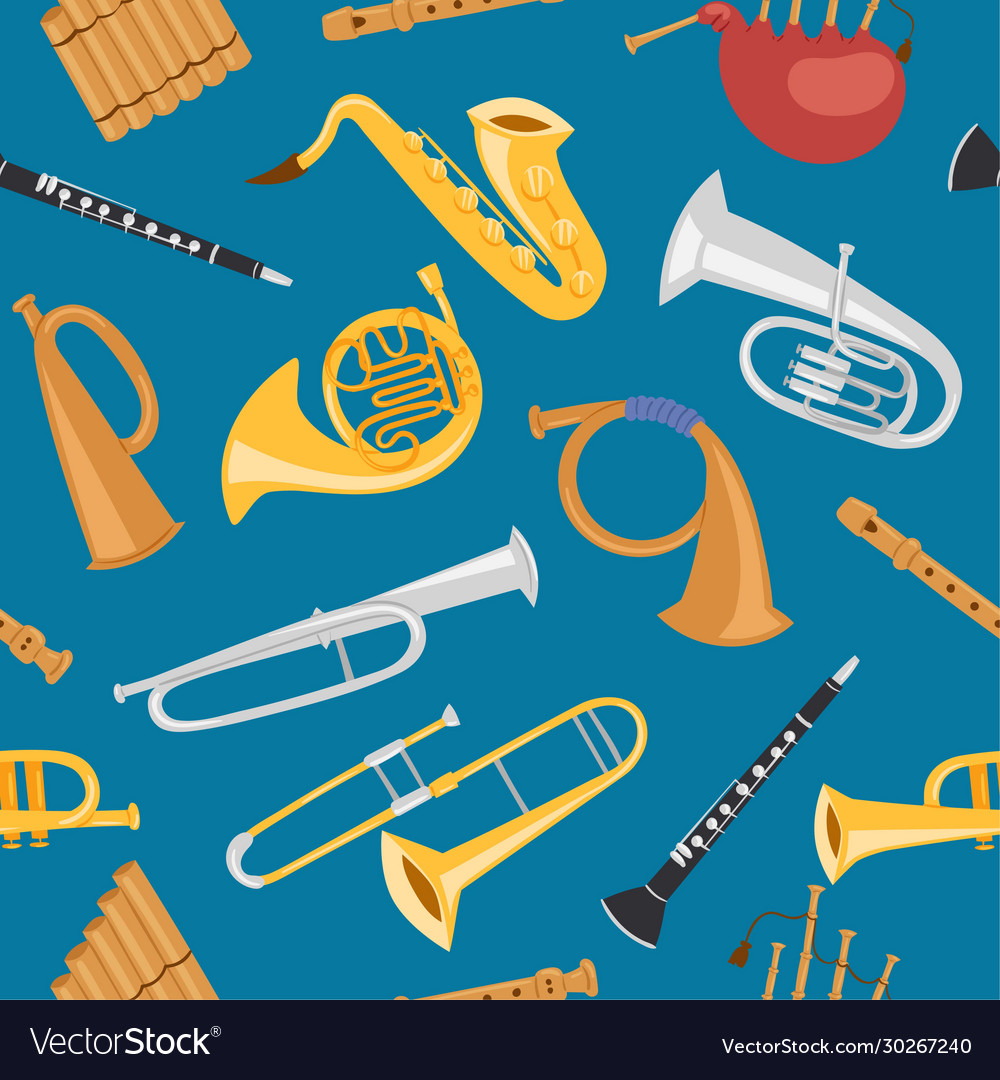 Wind Instruments Pattern