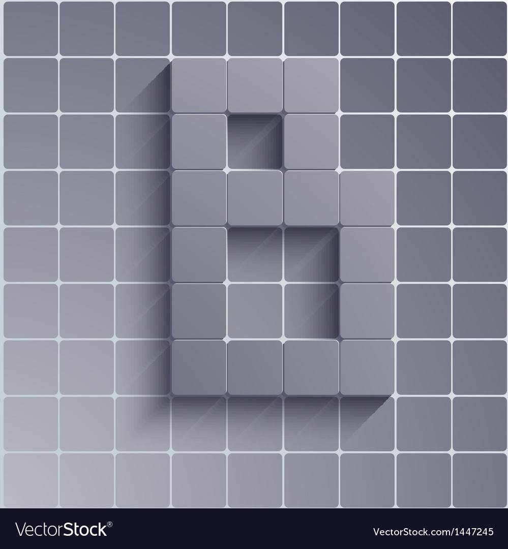 Abstract alphabet eps10 Royalty Free Vector Image