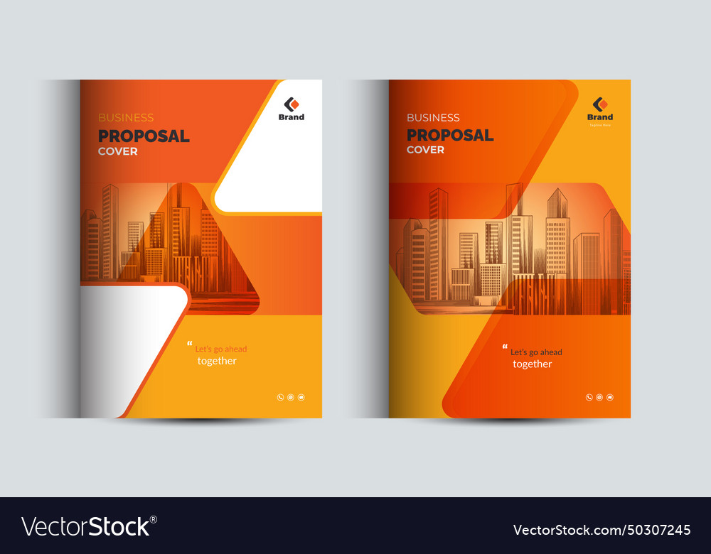 Business-Vorschlag decken Design Template-Konzepte vector image Business-Vorschlag decken Design Template-Konzepte