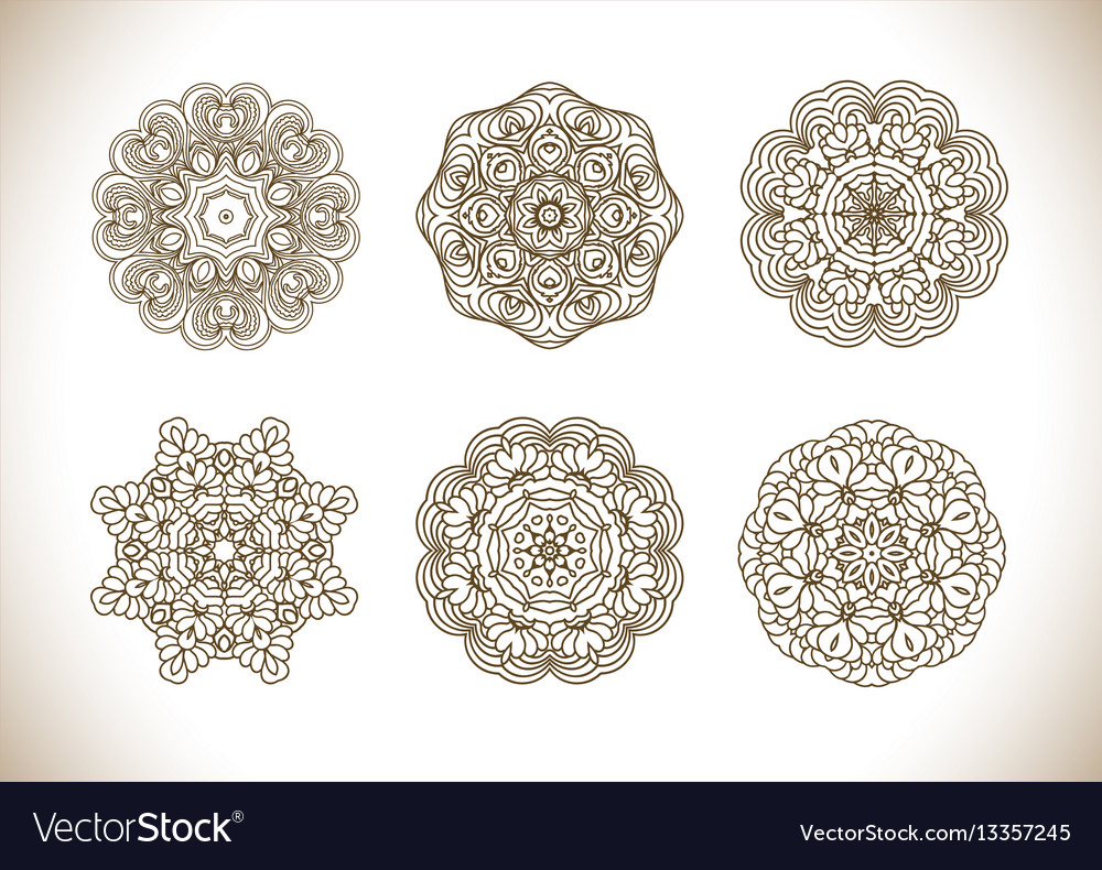Circular pattern set