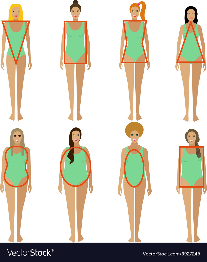 different body shapes for women