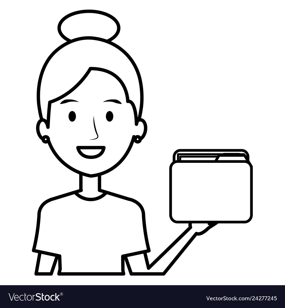 File folder isolated icon