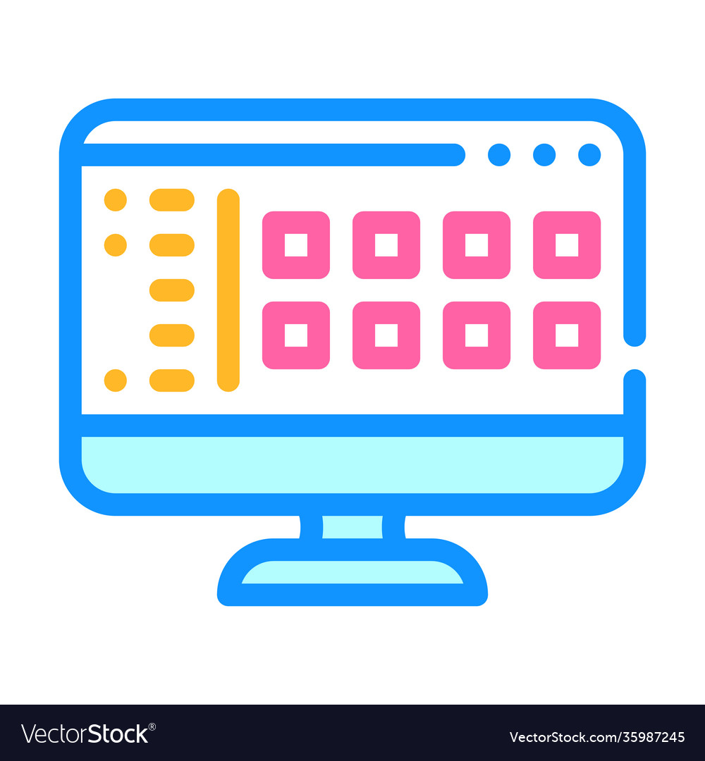Files operating system color icon