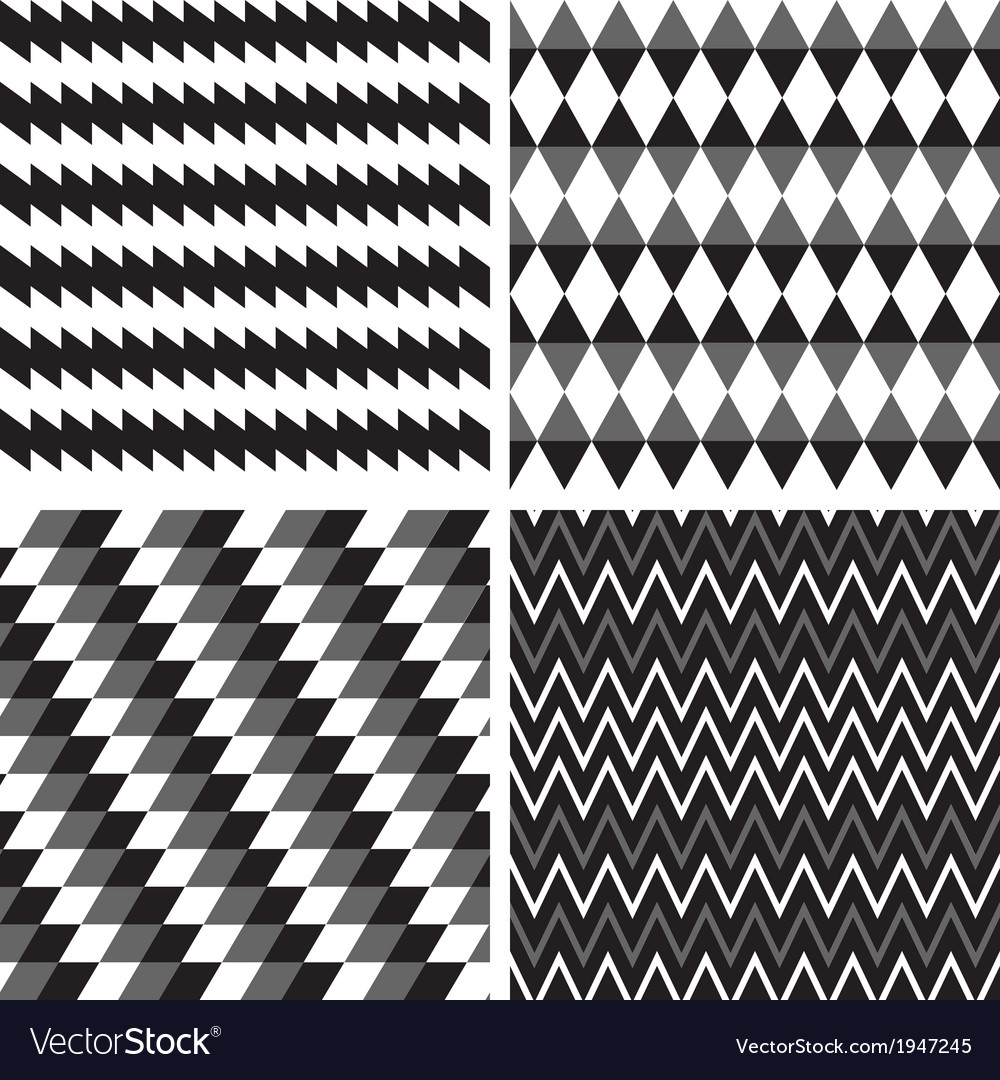 Set geometric seamless background