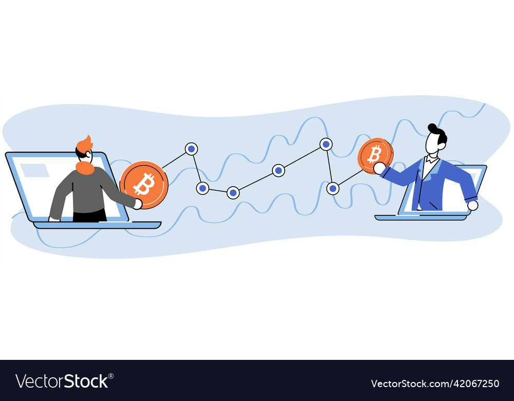 Cryptocurrency bitcoin mining metaphor blockchain