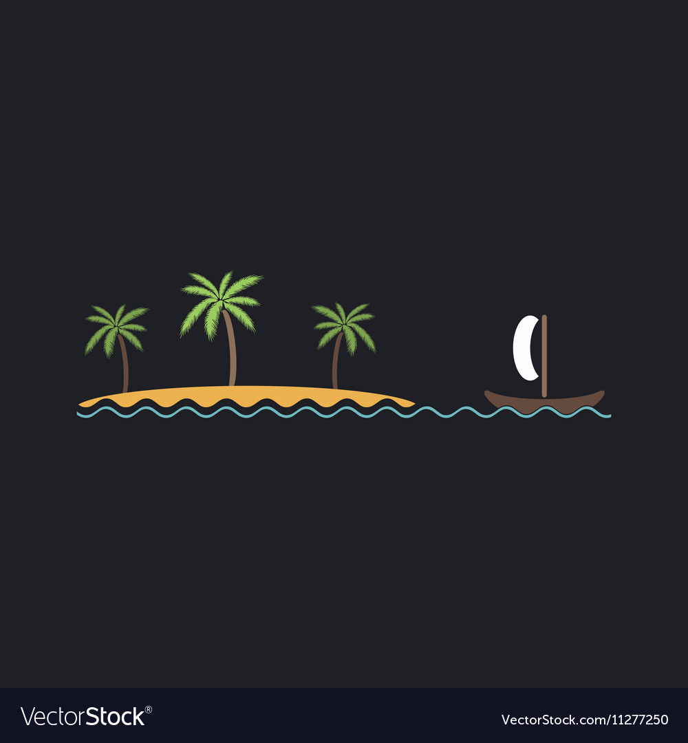 Island computer symbol