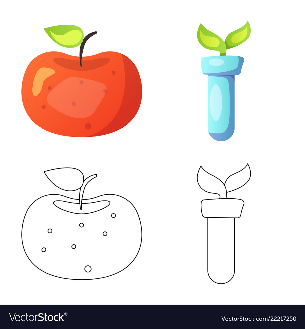 Isolated object of and icon collection