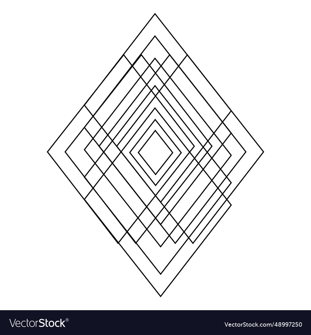 Rhombus sacred geometry