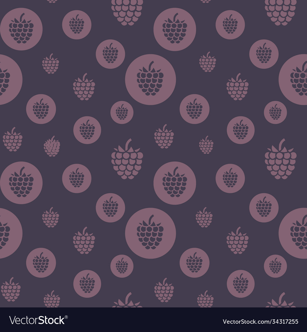 Seamless repeating pattern berries