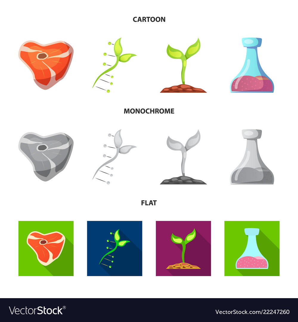 Isolated object of and symbol set ve Vector Image Isolated object of and symbol set ve