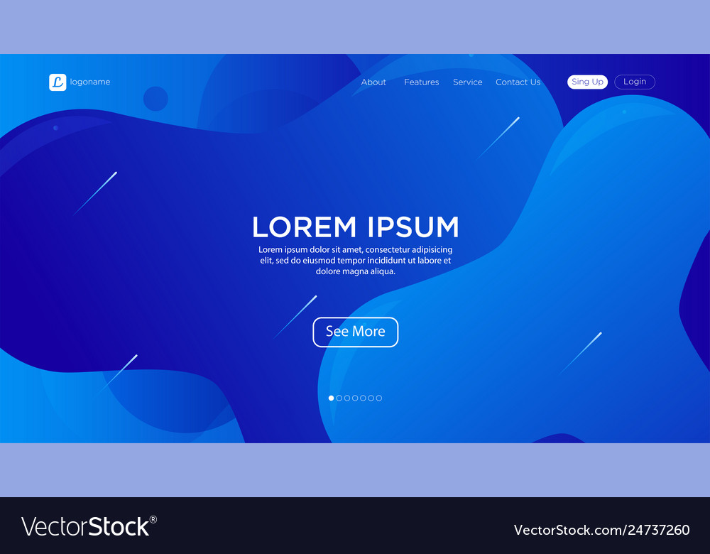 Liquid color background design fluid gradient Vector Image Liquid color background design fluid gradient