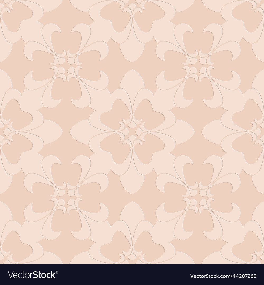 Perforiertes geprägtes nahtloses Muster auf beige