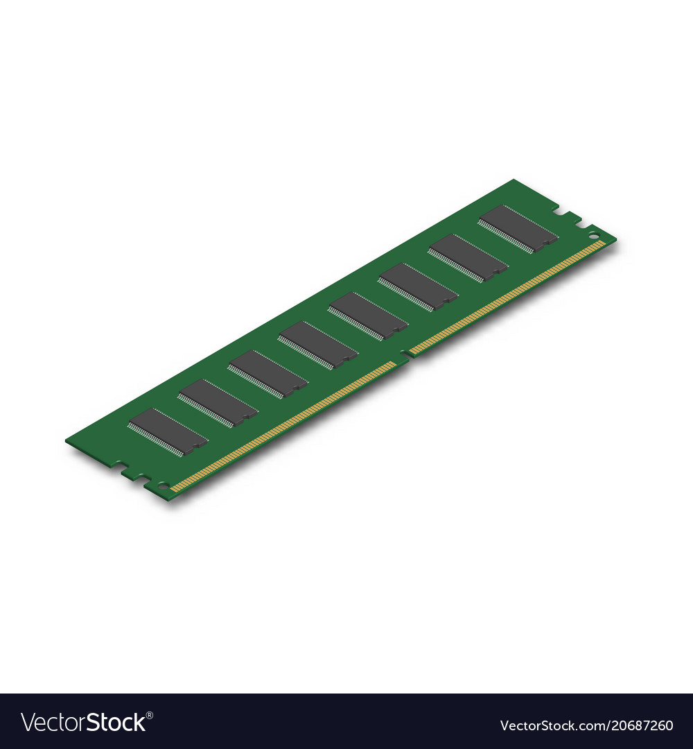 Ram module in 3d