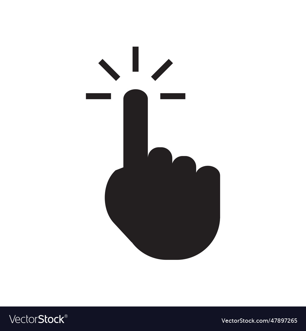 Cursor icon Royalty Free Vector Image - VectorStock