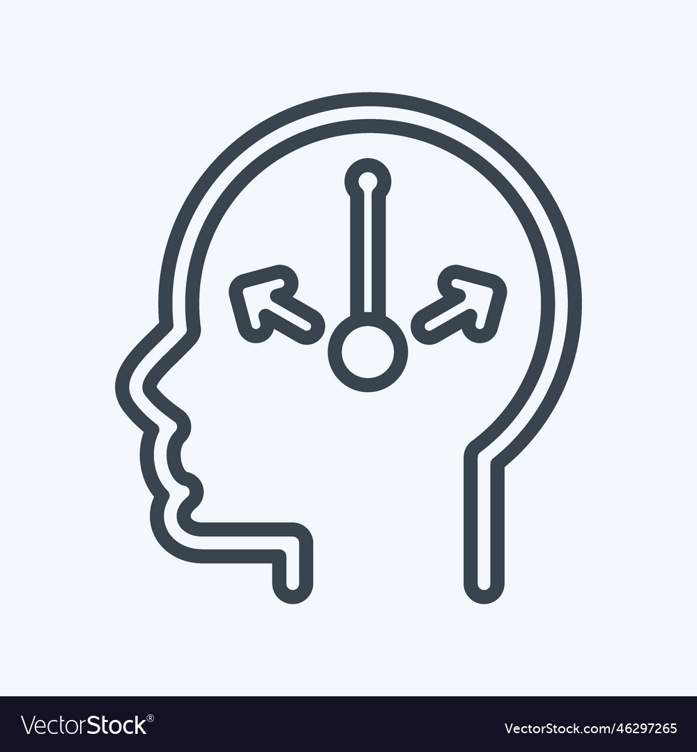 Icon doubt related to psychology personality