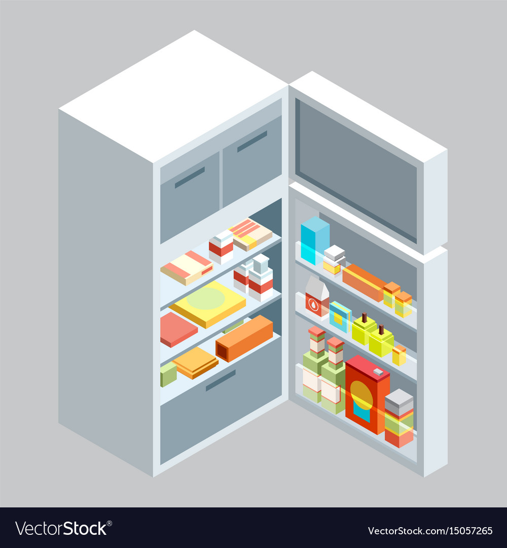 Isometric fridgeflat