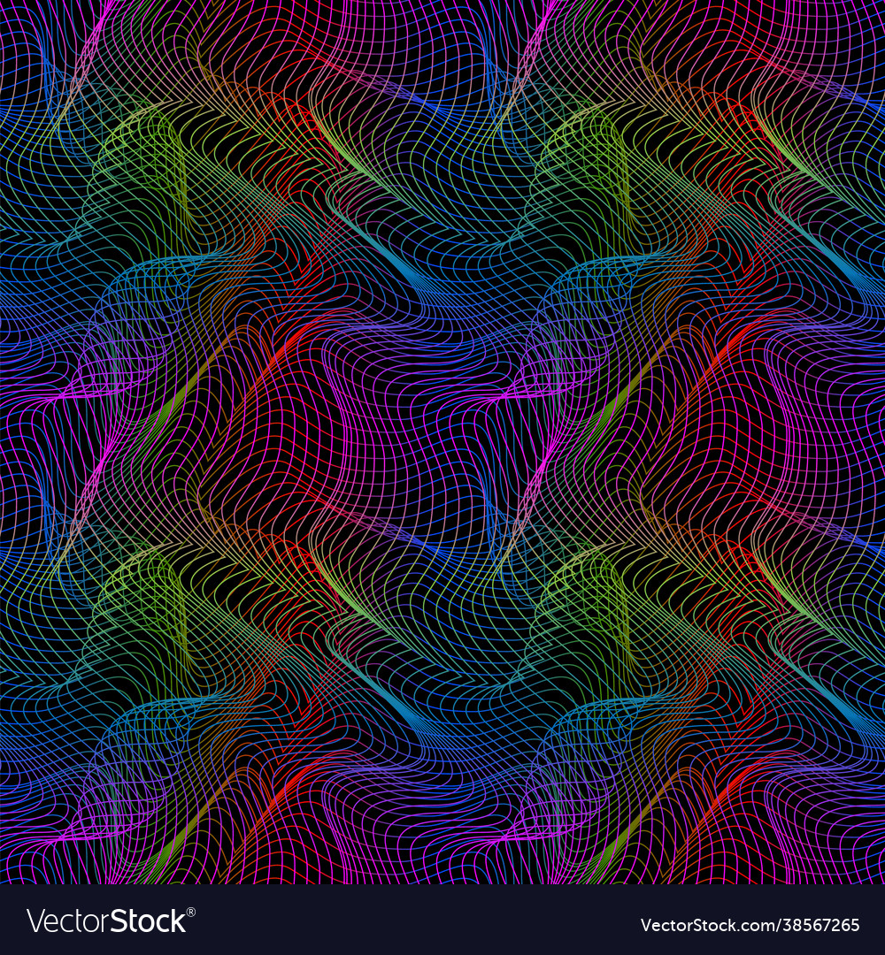 Moire nahtlose Muster dünne Gradienten Linien vector image Moire nahtlose Muster dünne Gradienten Linien