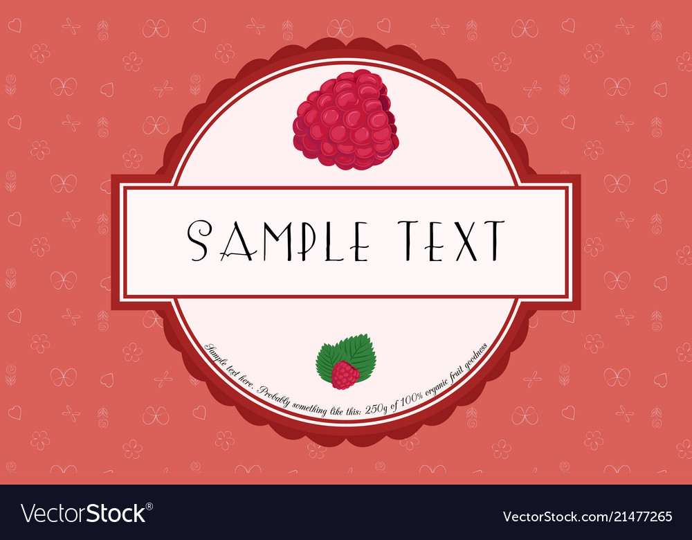 Raspberry with leaves