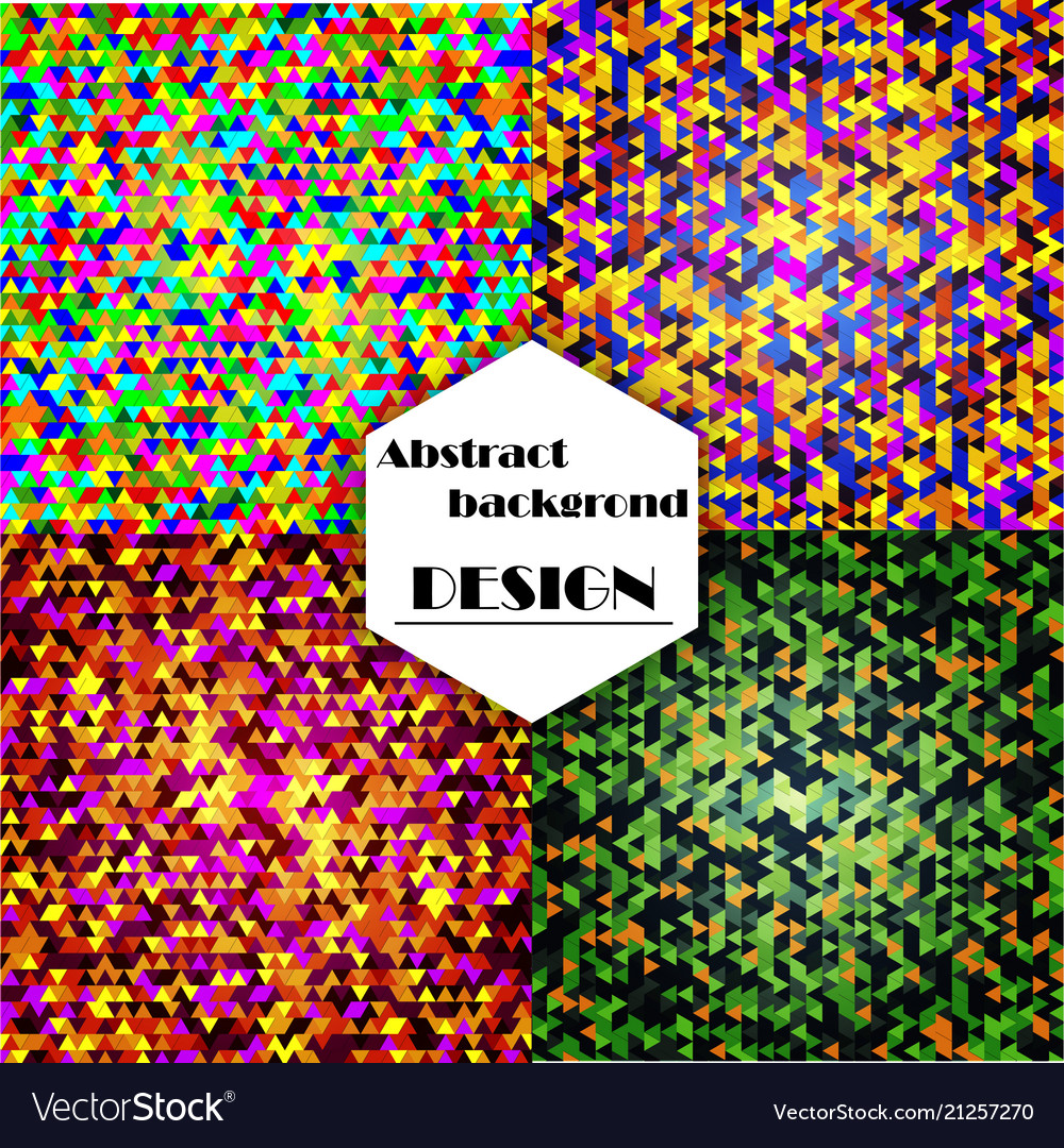 Abstract Triangle Pattern Background