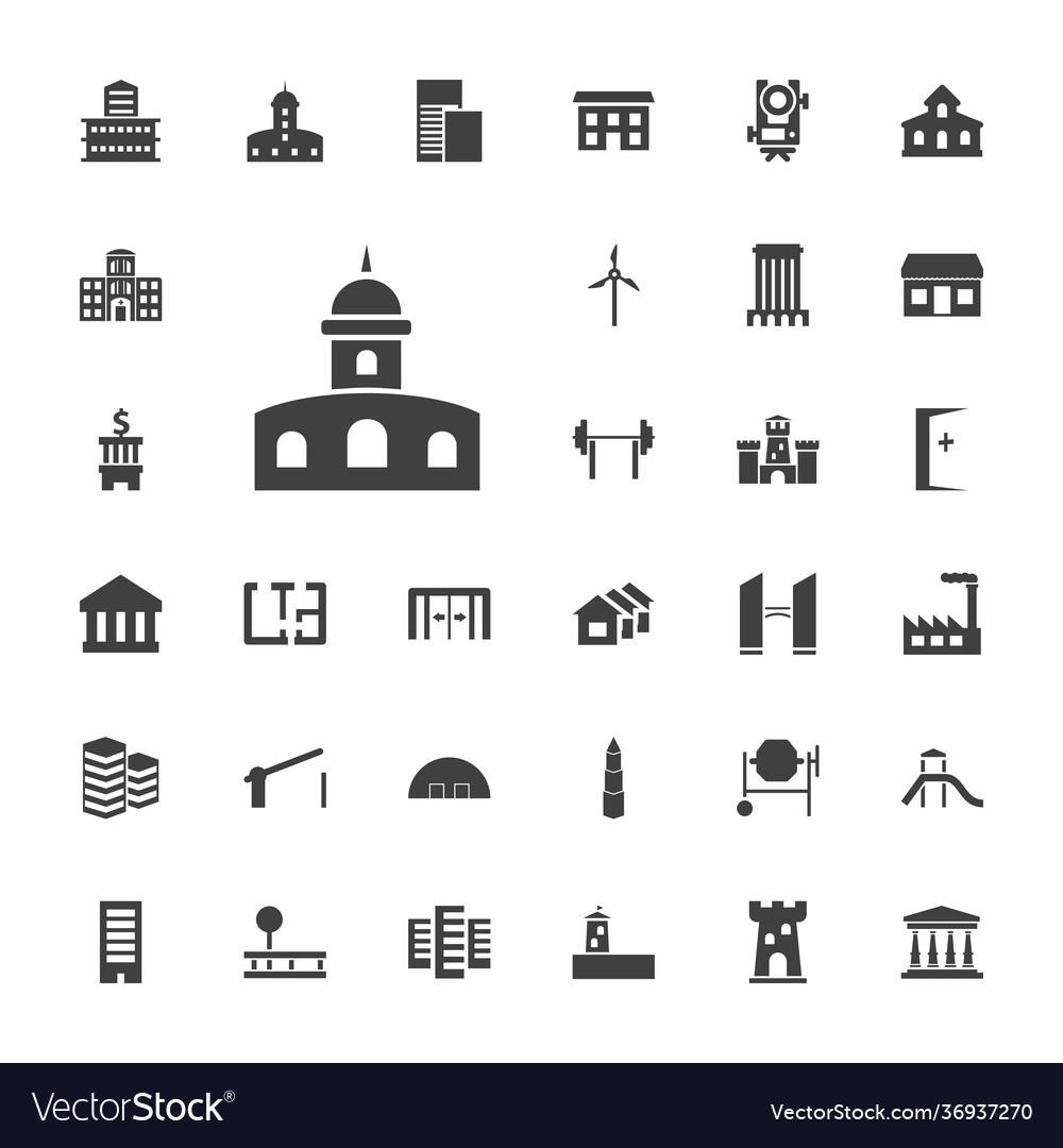 Building icons