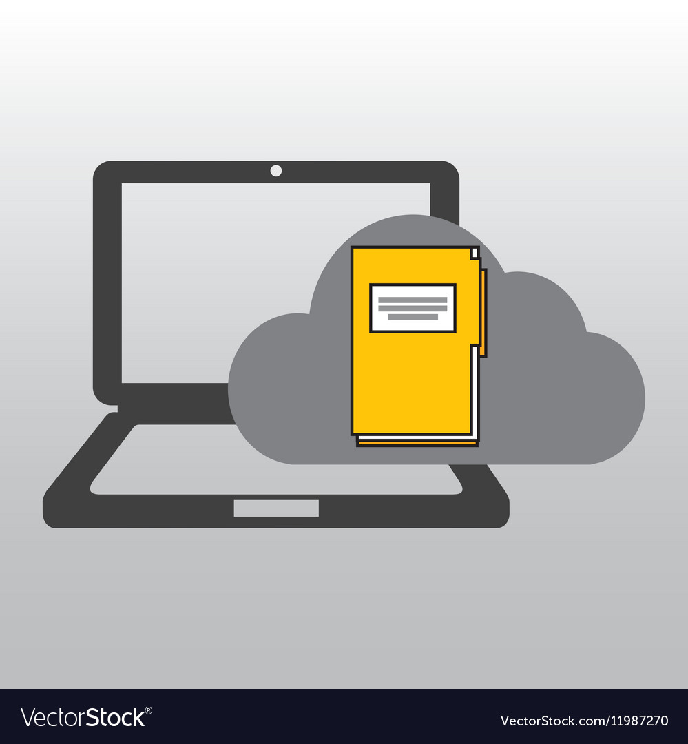 Cloud computer connected files