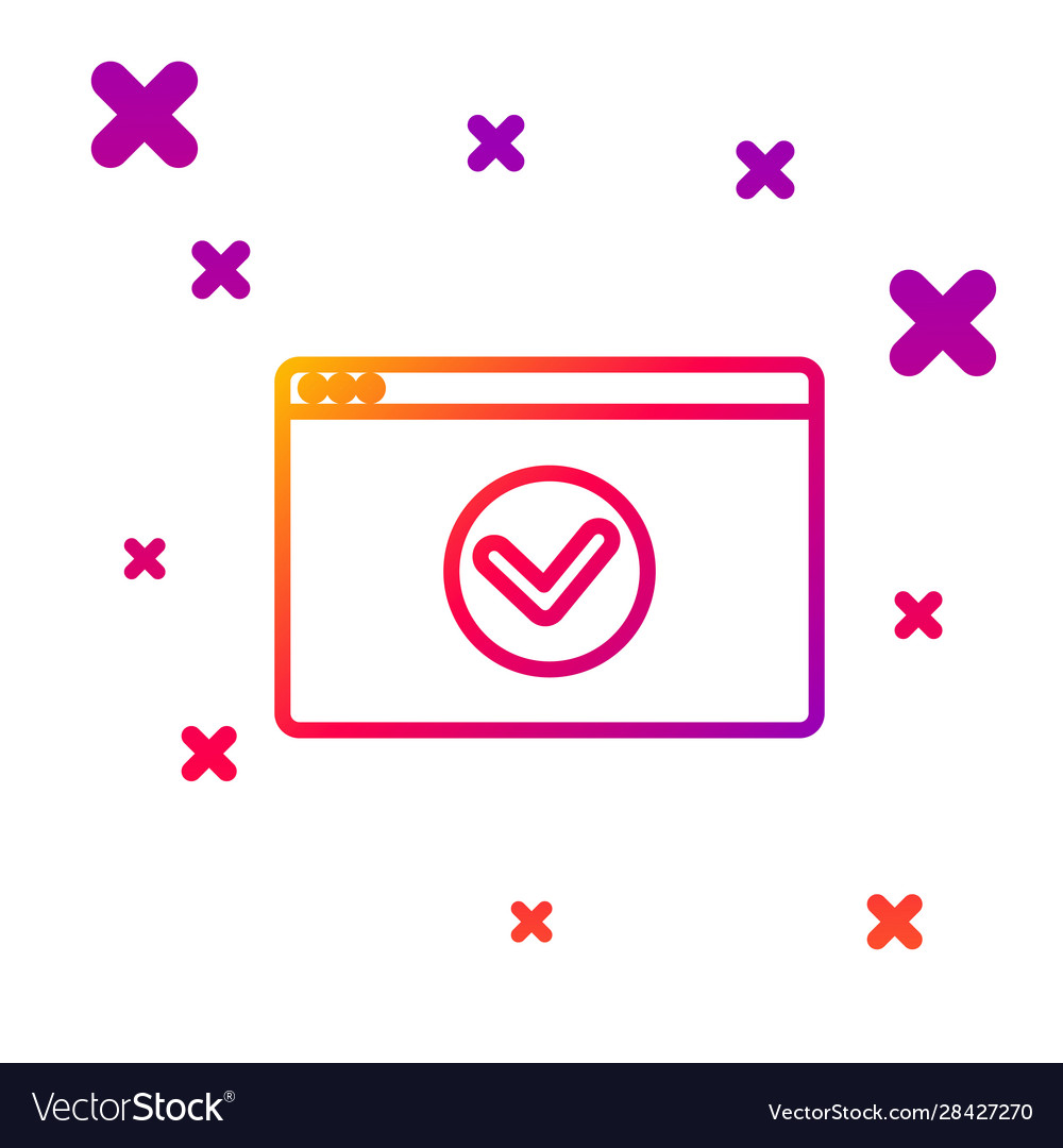Farbzeile sichern Sie Ihre Website mit https ssl-Symbol Vector Image Farbzeile sichern Sie Ihre Website mit https ssl-Symbol