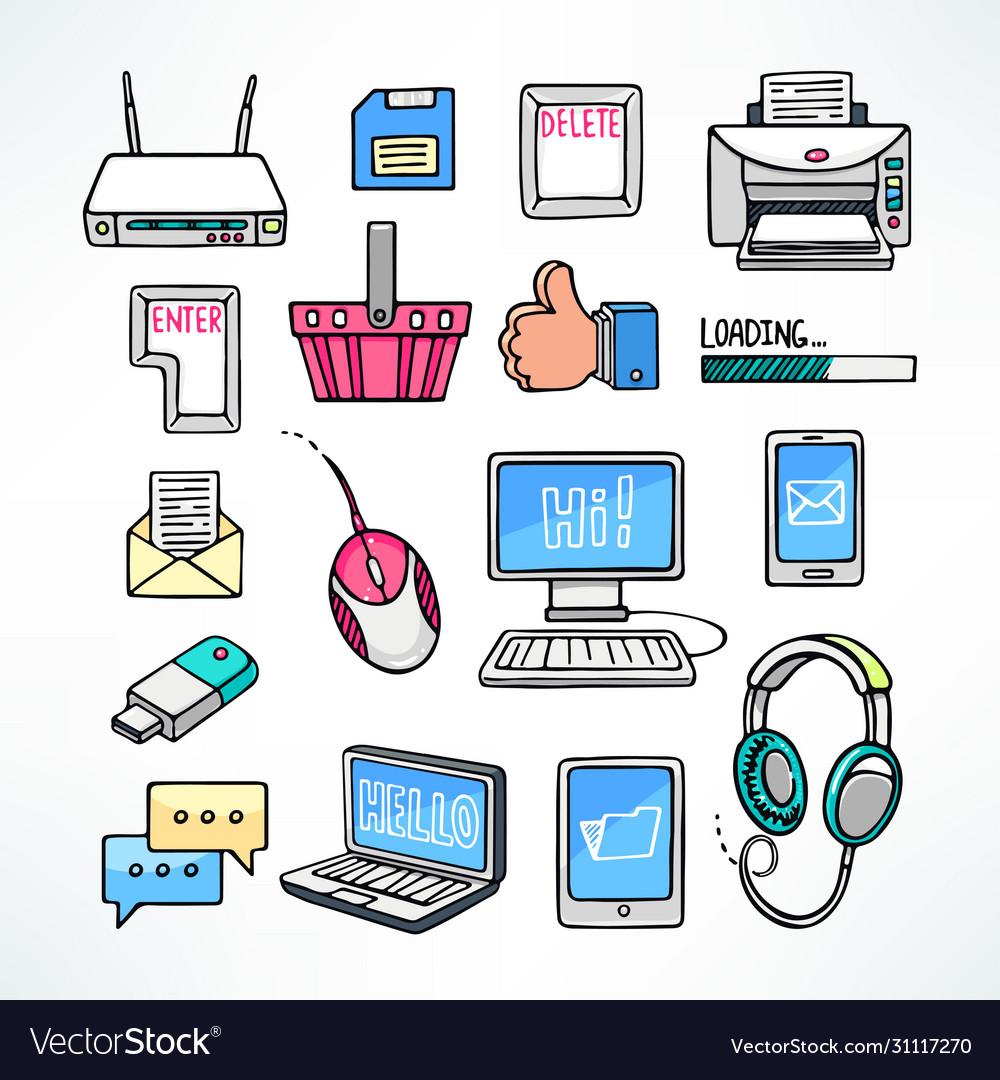 Set computer icons