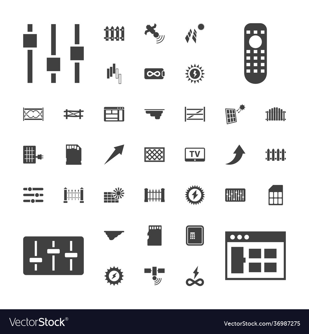 37 panel icons