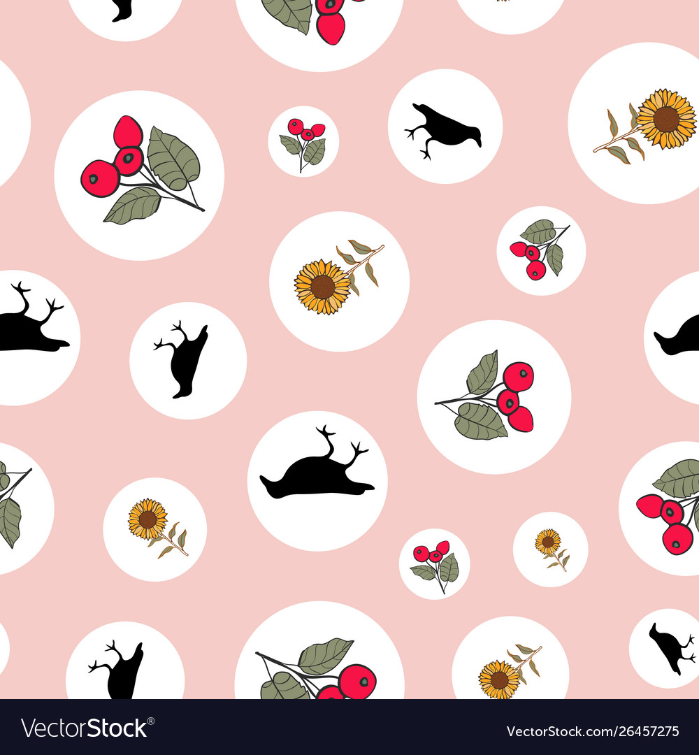 Autumn fall seamless repeat pattern print