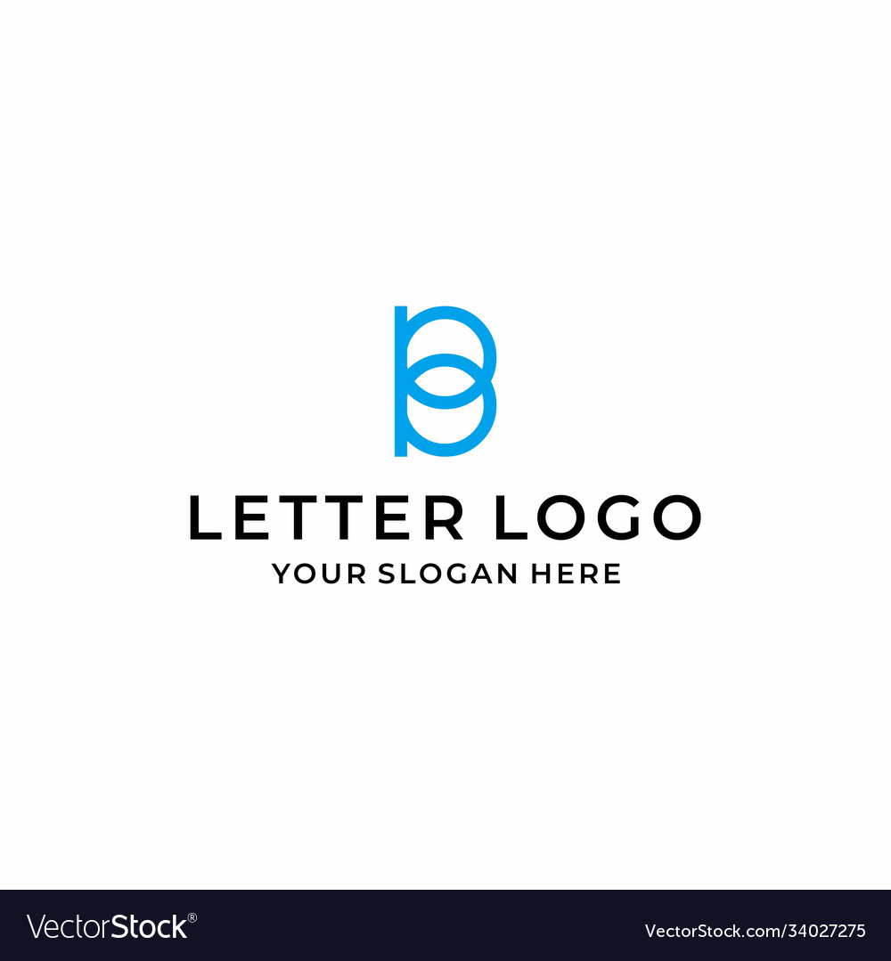 Letter B Logo Royalty Free Vector Image - VectorStock