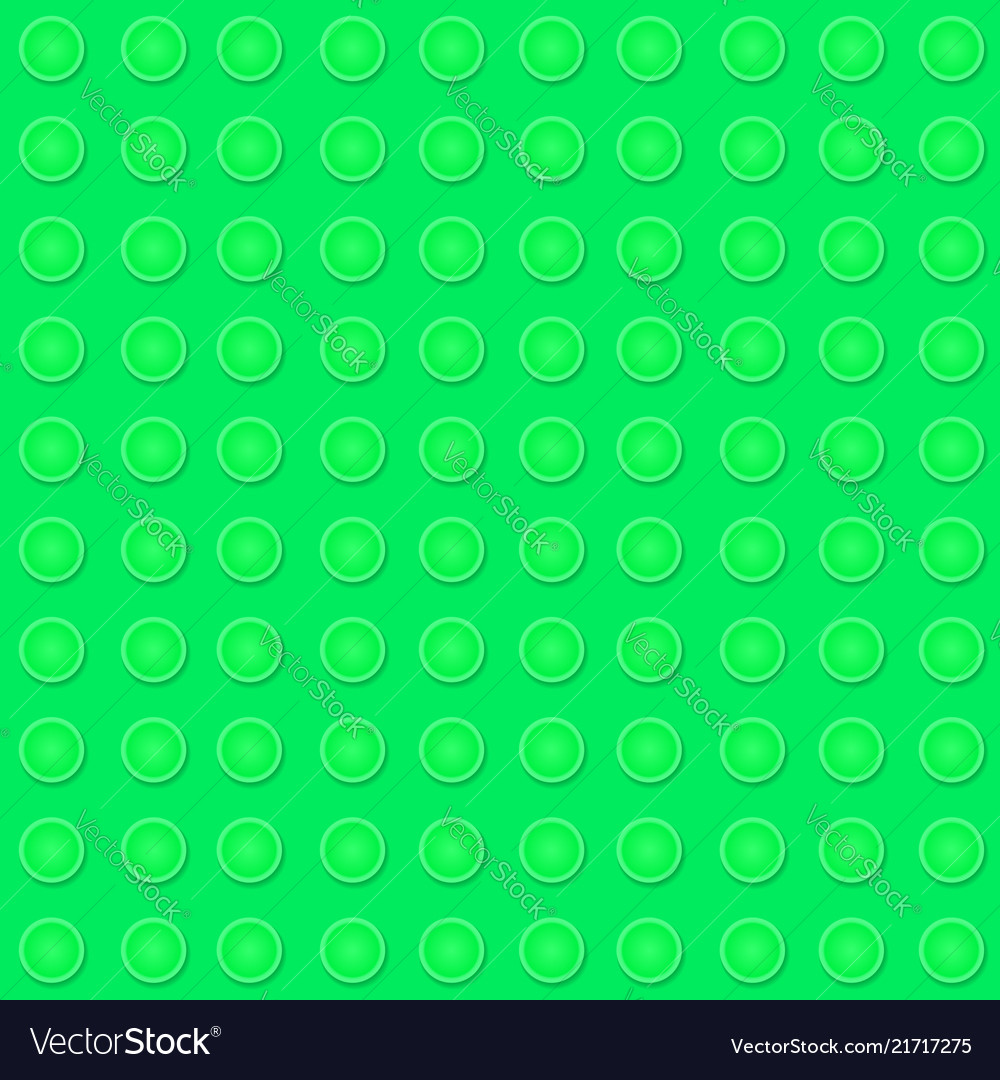 Red Plastic Building Blocks Seamless Pattern