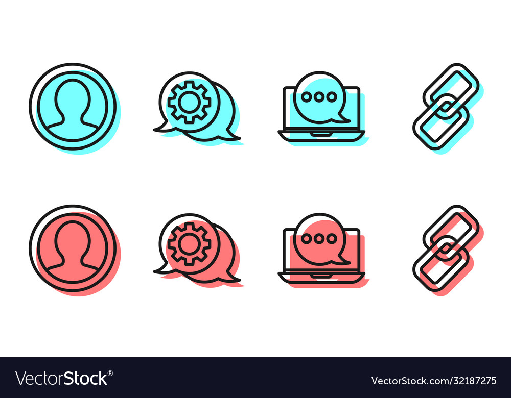 Set line chat messages notification on laptop