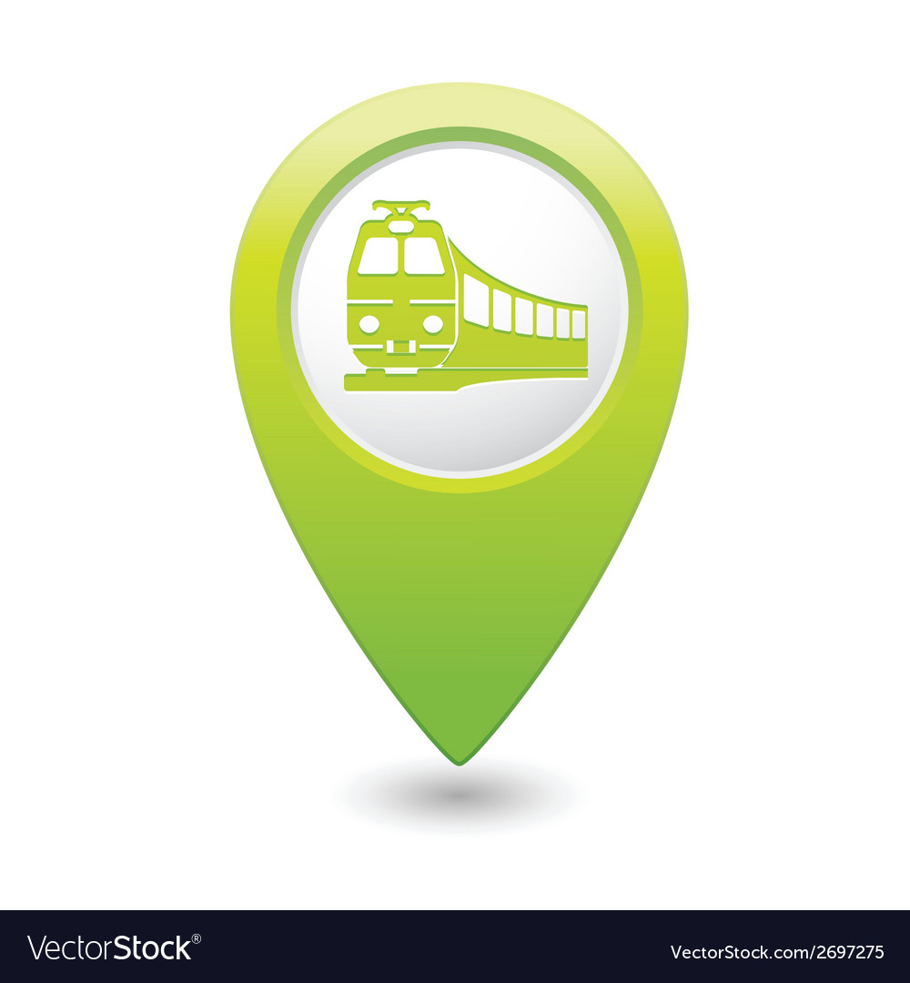 Train Pointer Map Icon