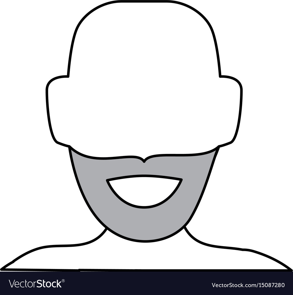 Man faceless avatar