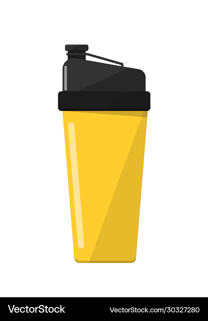 Sport drink bottle isolated icon Royalty Free Vector Image
