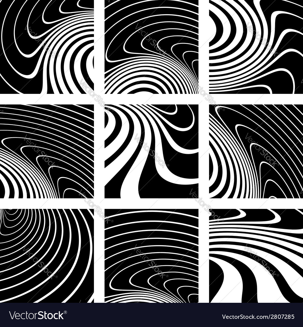 Abstract Whirlpool Patterns