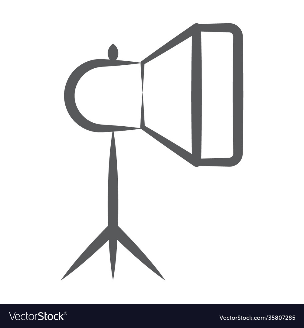 Studio light Royalty Free Vector Image - VectorStock