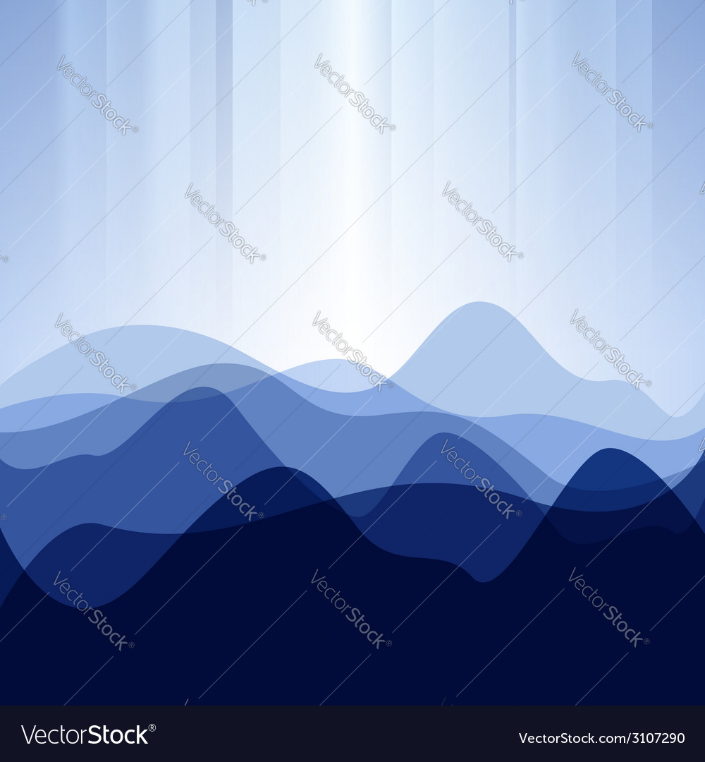 Abstract background from waves