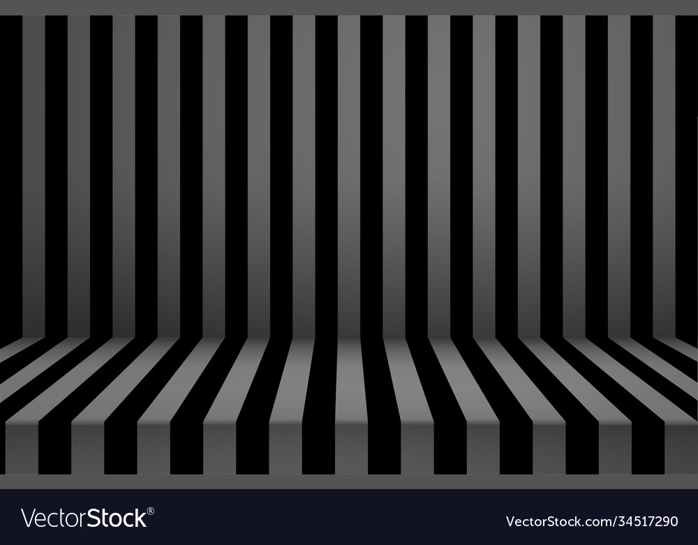 Empty striped background for product display vector image Empty striped background for product display