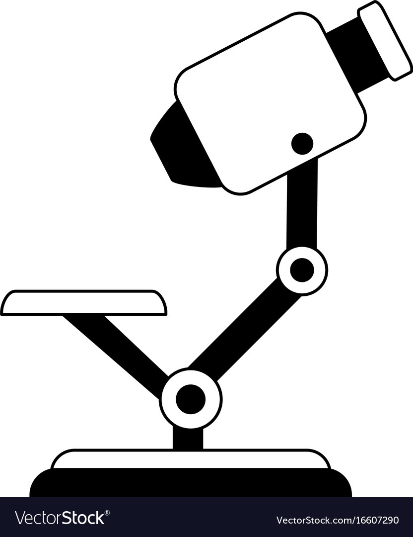 Microscope sideview icon image