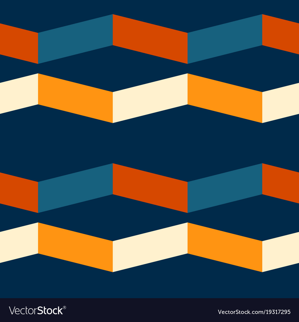 Abstract shade block horizontal seamless pattern