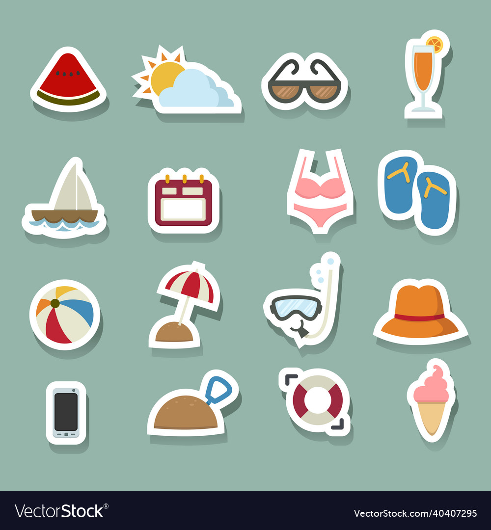 Sommer Icons Set