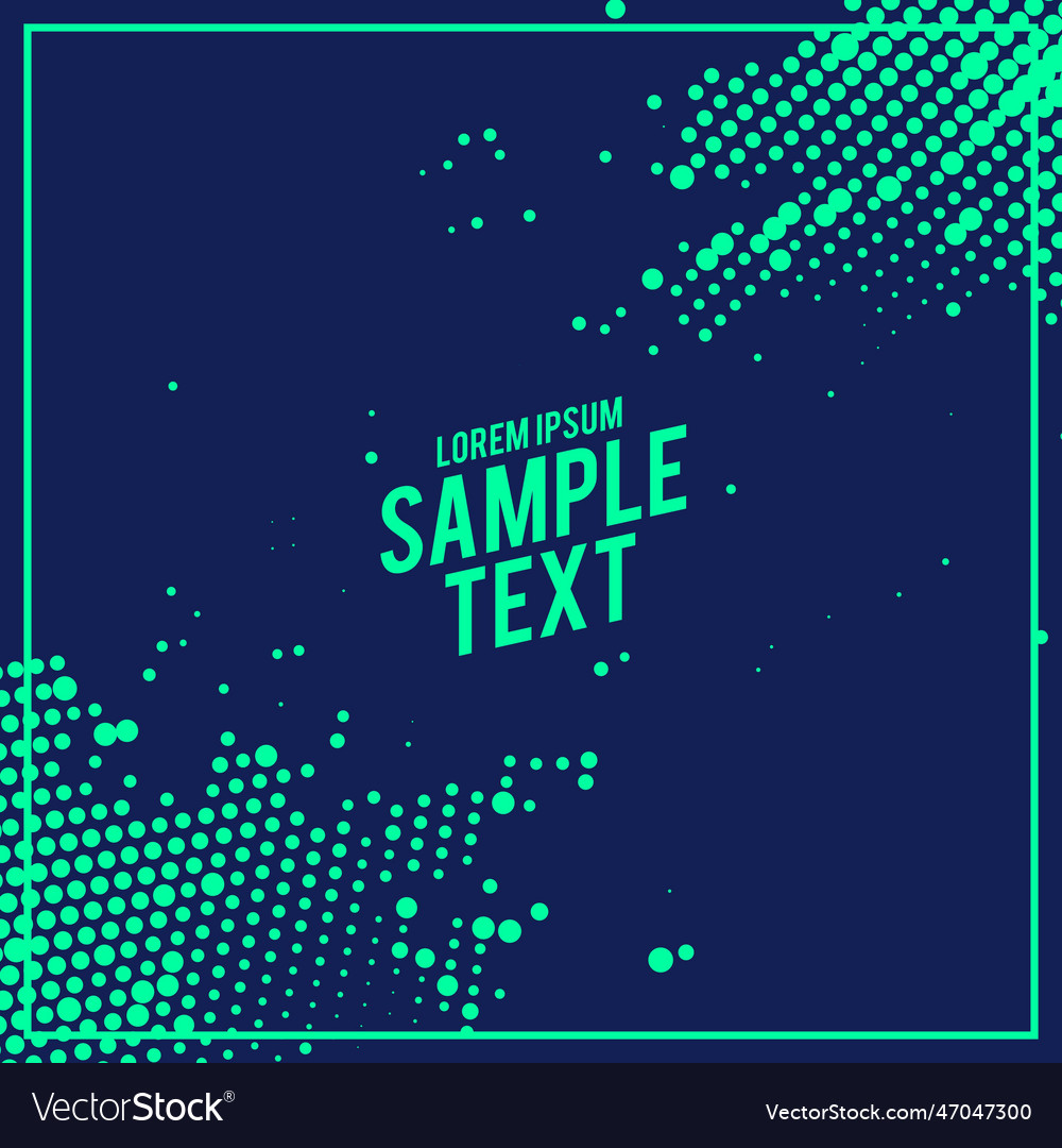 Abstract halftone effect background in modern