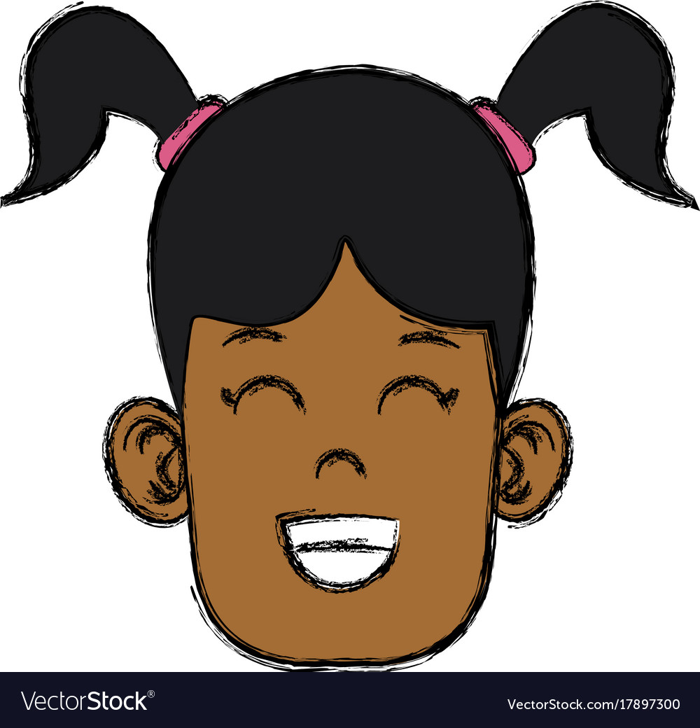 Cute girl cartoon Royalty Free Vector Image - VectorStock