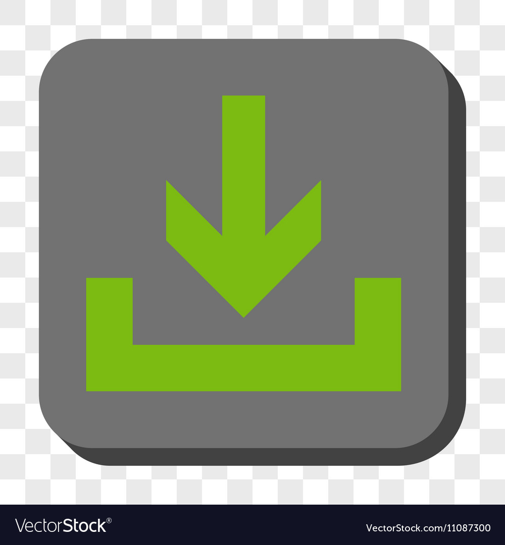 Downloads rounded square button